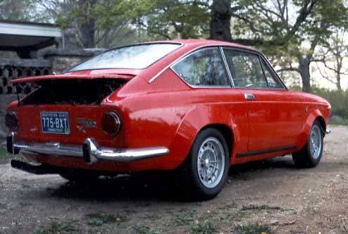 1967 Fiat 850 Coupe owned since new Body modifications and paint done 